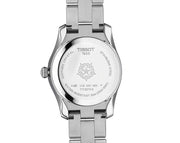 Tissot T Wave T Lady Mother of Pearl Dial Silver Steel Strap Watch For Women - T112.210.11.113.00
