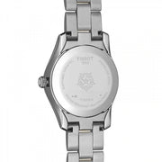 Tissot T Wave Quartz Mother of Pearl Dial Two Tone Steel Strap Watch for Women - T112.210.22.113.00