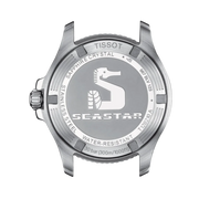 Tissot Seastar 1000 Black Dial Two Tone Steel Strap Watch for Women - T120.210.22.051.00