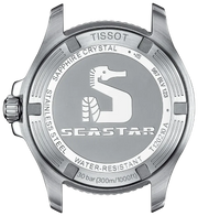 Tissot Seastar 1000 Black Dial Two Tone Steel Strap Watch for Women - T120.210.22.051.00