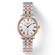 Tissot T Classic Carson Premium 30 White Dial Two Tone Steel Strap Watch for Women - T122.207.22.033.00