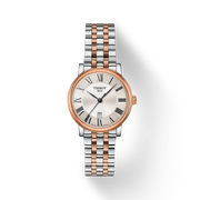 Tissot Carson Premium Lady Silver Dial Two Tone Steel Strap Watch For Women - T122.210.22.033.01