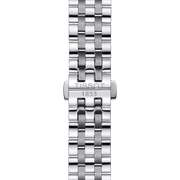 Tissot T Classic Carson Premium Powermatic 80 Black Dial Silver Steel Strap Watch For Men - T122.407.11.051.00