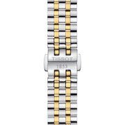 Tissot T Classic Carson Premium White Dial Two Tone Steel Strap Watch for Women - T122.207.22.031.00