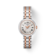 Tissot Bellissima Lady Small Mother of Pearl Dial Two Tone Steel Strap Watch For Women - T126.010.22.013.01