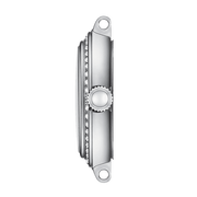 Tissot Bellissima Small Lady Diamonds Silver Dial Silver Steel Strap Watch For Women - T126.010.61.113.00