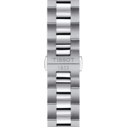 Tissot Gentleman Powermatic 80 Silicium Black Dial Silver Steel Strap Watch For Men - T127.407.11.061.01