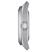 Tissot Gentlemen Powermatic 80 Silicium Blue Dial Silver Steel Strap Watch For Men - T127.407.11.041.00