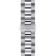 Tissot Gentleman Powermatic 80 Silicium Ice Blue Silver Steel Strap Watch For Men - T127.407.11.351.00
