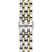 Tissot Classic Dream Lady Gold Dial Two Tone Steel Strap Watch For Women - T129.210.22.263.00