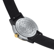 Tissot Heritage Memphis Lady White Dial Black Rubber Strap Watch For Women - T120.210.17.011.00