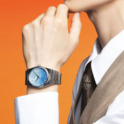 Tissot PRX Powermatic 80 Gradient Blue Dial Silver Steel Strap Watch for Men - T137.407.11.351.01