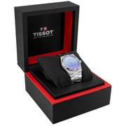 Tissot PRX Powermatic 80 Gradient Blue Dial Silver Steel Strap Watch for Men - T137.407.11.351.01