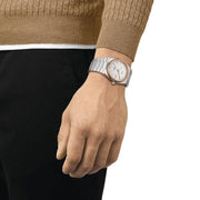 Tissot PRX Powermatic 80 Silver Dial Silver Steel Strap Watch For Men - T137.407.21.031.00