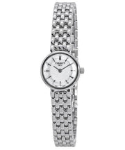 Tissot T Lovely Mother of Pearl Dial Silver Steel Strap Watch for Women - T140.009.11.111.00