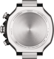 Tissot T Race Chronograph Blue Dial Silver Steel Strap Watch For Men - T141.417.11.041.00