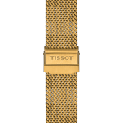 Tissot Everytime Gent Gold Dial Gold Mesh Bracelet Watch for Men - T143.410.33.021.00