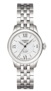 Tissot Le Locle Small Automatic Silver Dial Silver Steel Strap Watch For Women - T41.1.183.33