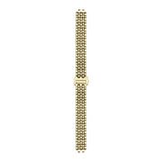 Tissot T-Lady Lovely Mother of Pearl Dial Gold Steel Strap Watch For Women - T058.009.63.116.00