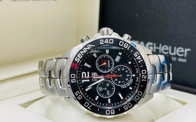Tag Heuer Senna Black Dial Watch for Men - CAZ1015.BA0883