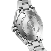 Tag Heuer Aquaracer Calibre 5 Automatic Green Dial Silver Steel Strap Watch for Men - WAY2015.BA0927