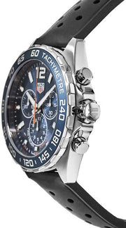 Tag Heuer Formula 1 Blue Dial Black Rubber Strap Watch for Men - CAZ1014.FT8024