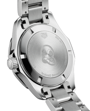 Tag Heuer Aquaracer Blue Dial Silver Steel Strap Watch for Women - WAY131S.BA0748