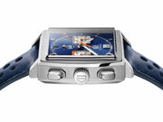 Tag Heuer Monaco Gulf Automatic Chronograph Blue Dial Blue Leather Strap Watch for Men - CBL2115.FC6494