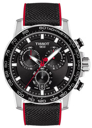Tissot Supersport Vuelta Special Edition Chrono Black Dial Black Nylon Strap Watch for Men - T125.617.17.051.01