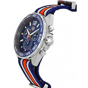 Tag Heuer Formula 1 Chronograph 43mm Blue Dial NATO Strap Watch for Men - CAZ1014.FC8196
