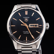 Tag Heuer Carrera Black Dial Watch for Men - WAR201C.BA0723