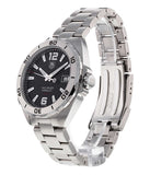 Tag Heuer Formula 1 Automatic Black Dial Silver Steel Strap Watch for Men - WAZ2113.BA0875