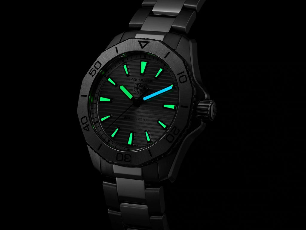 Tag Heuer Aquaracer Professional 200 Quartz Silver Dial Silver Steel Strap Watch for Men - WBP1111.BA0627