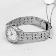 Tissot T Classic Carson Automatic White Dial Silver Steel Strap Watch For Women - T085.207.11.011.00