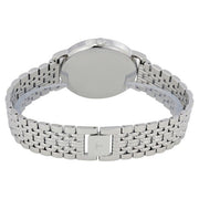 Tissot T Classic Everytime Quartz Black Dial Silver Steel Strap Watch for Men - T109.410.11.072.00