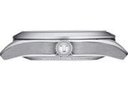 Tissot Gentleman Powermatic 80 Silicium Black Dial Silver Steel Strap Watch For Men - T127.407.11.061.01