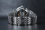 Tissot Le Locle Double Happiness Automatic Silver Dial Silver Steel Strap Watch For Men - T41.1.833.50