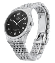 Tudor 1926 Automatic Black Dial Silver Steel Strap Watch for Men - M91650-0002