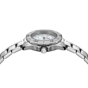 Tag Heuer Aquaracer Professional 200 Quartz Diamond Mother of Pearl Dial Silver Steel Strap Watch for Women - WBP1416.BA0622