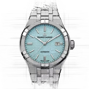Maurice Lacroix Aikon Automatic Limited Summer Edition Blue Dial Silver Steel Strap Watch For Men - AI6008-SS00F-431-1