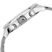 Guess Horizon Chronograph Quartz Black Dial Silver Steel Strap Watch For Men - W0379G1