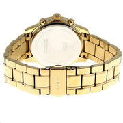 Guess Mini Sunrise Quartz Blue Dial Gold Steel Strap Watch For Women - W0448L6