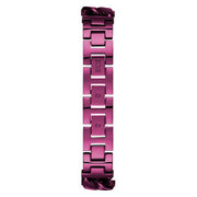 Guess Vanity Analog Purple Dial Purple Steel Strap Watch For Women - W1029L4