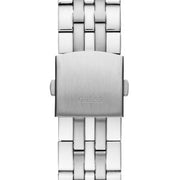 Guess Odyssey Multifunction Blue Dial Silver Steel Strap Watch For Men - W1107G2