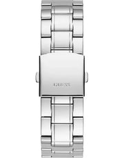 Guess Hendrix Chronograph Blue Dial Silver Steel Strap Watch for Men - W1309G1