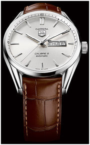 Tag Heuer Carrera Silver Dial Watch for Men - WAR201B.FC6291