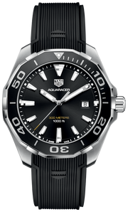 Tag Heuer Aquaracer Black Dial Watch for Men -  WAY101A.FT6141