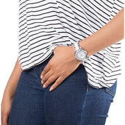 Tag Heuer Aquaracer Diamonds White Dial Two Tone Steel Strap Watch for Women - WAY131F.BA0914