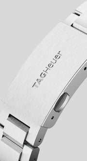 Tag Heuer Aquaracer Calibre 5 Automatic Green Dial Silver Steel Strap Watch for Men - WAY2015.BA0927
