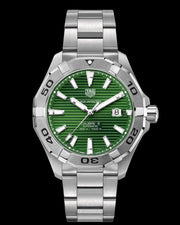 Tag Heuer Aquaracer Green Dial Watch for Men - WAY2015.BA0927